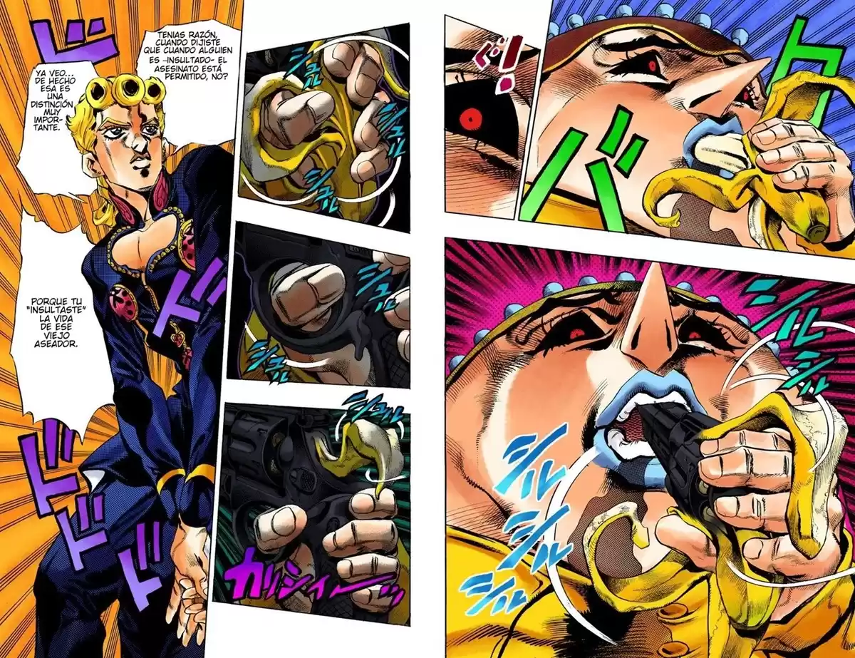 JoJo's Bizarre Adventure Parte 5: Vento Aureo Capitulo 16: Uniéndose a la Pandilla, Parte 6 página 10