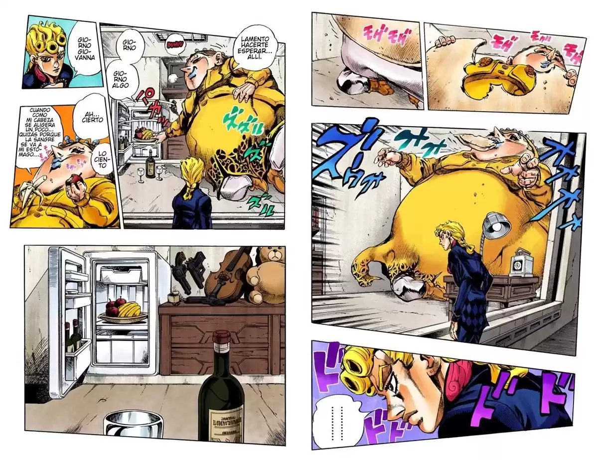 JoJo's Bizarre Adventure Parte 5: Vento Aureo Capitulo 16: Uniéndose a la Pandilla, Parte 6 página 6