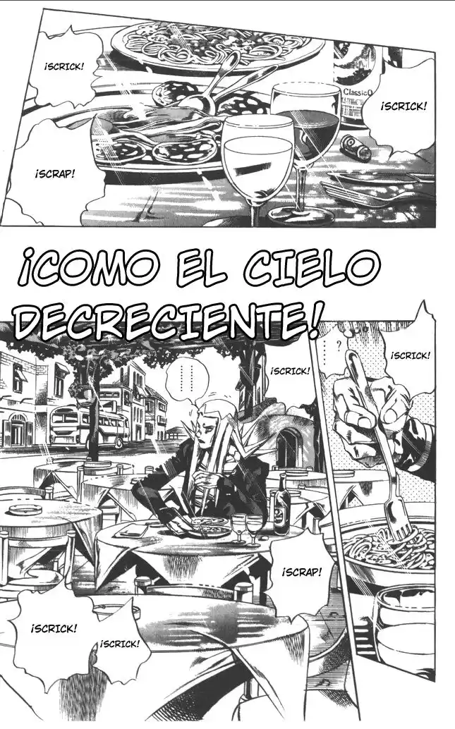 JoJo's Bizarre Adventure Parte 5: Vento Aureo Capitulo 111: Bajo un Cielo a Punto de Caer página 2