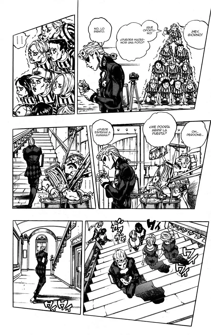 JoJo's Bizarre Adventure Parte 5: Vento Aureo Capitulo 11: Uniéndose a la Pandilla, Parte 1 página 3