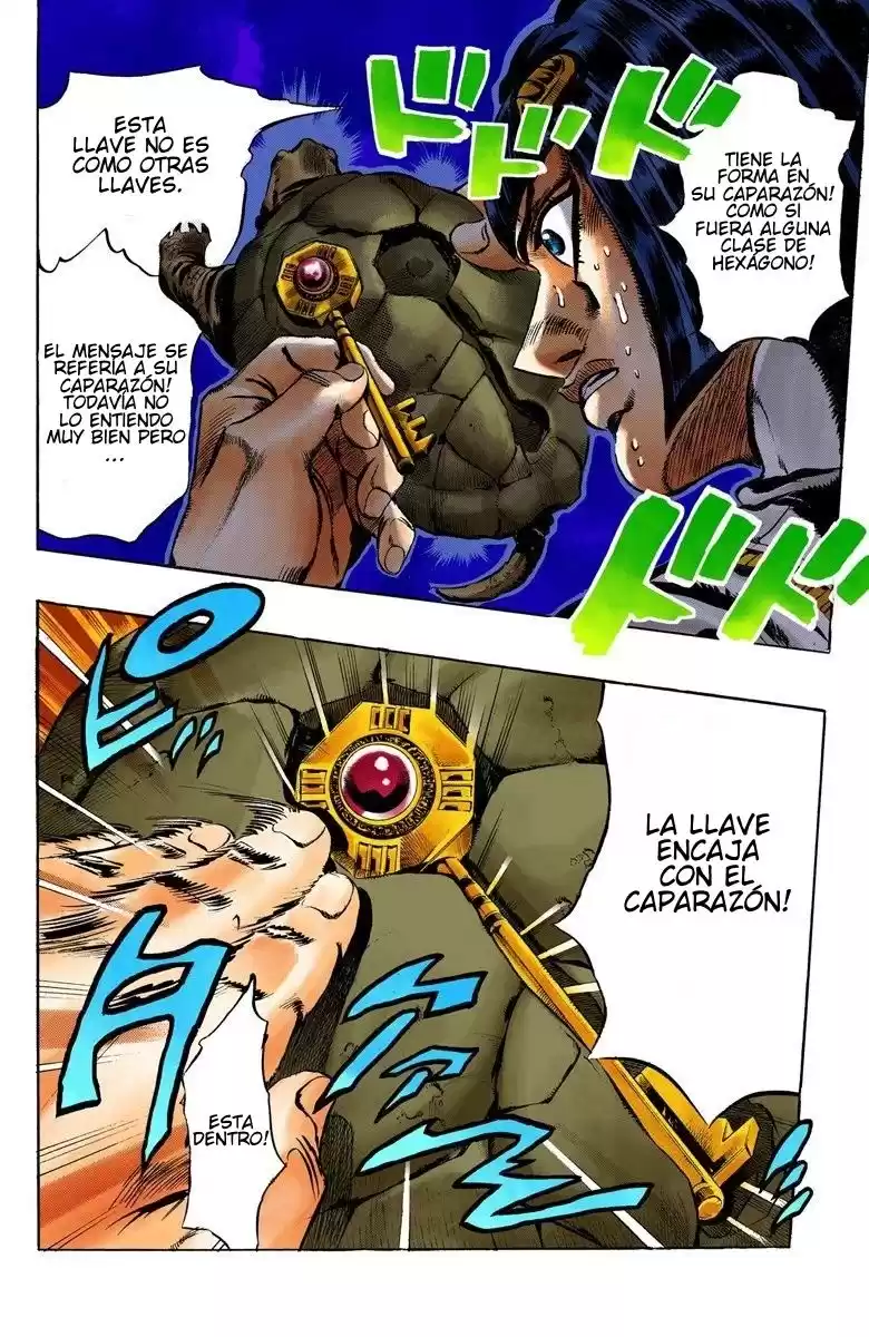 JoJo's Bizarre Adventure Parte 5: Vento Aureo Capitulo 47: Tren Expreso a Florencia, Parte 1 página 19