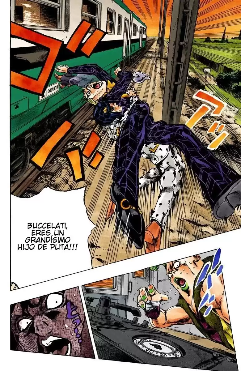 JoJo's Bizarre Adventure Parte 5: Vento Aureo Capitulo 55: The Grateful Dead, Parte 7 página 4