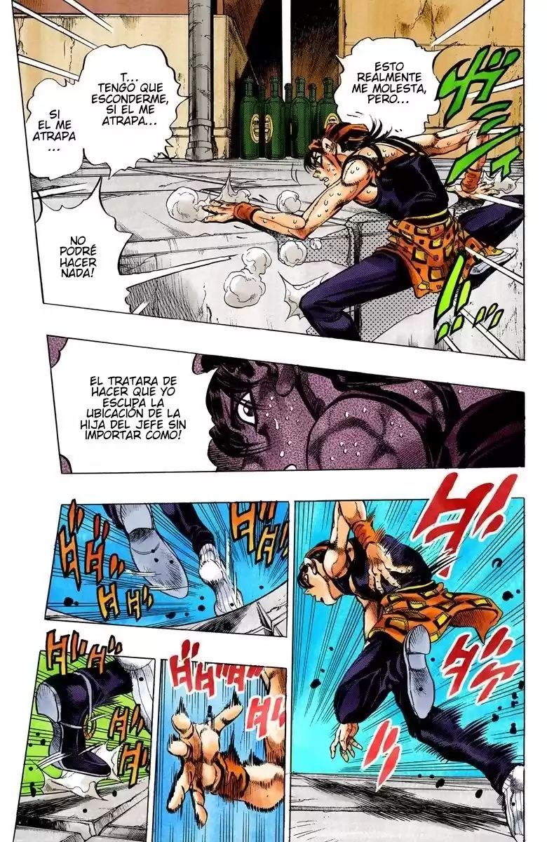 JoJo's Bizarre Adventure Parte 5: Vento Aureo Capitulo 36: El Aerosmith de Narancia, Parte 6 página 5