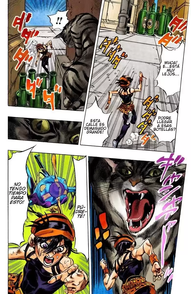 JoJo's Bizarre Adventure Parte 5: Vento Aureo Capitulo 36: El Aerosmith de Narancia, Parte 6 página 6