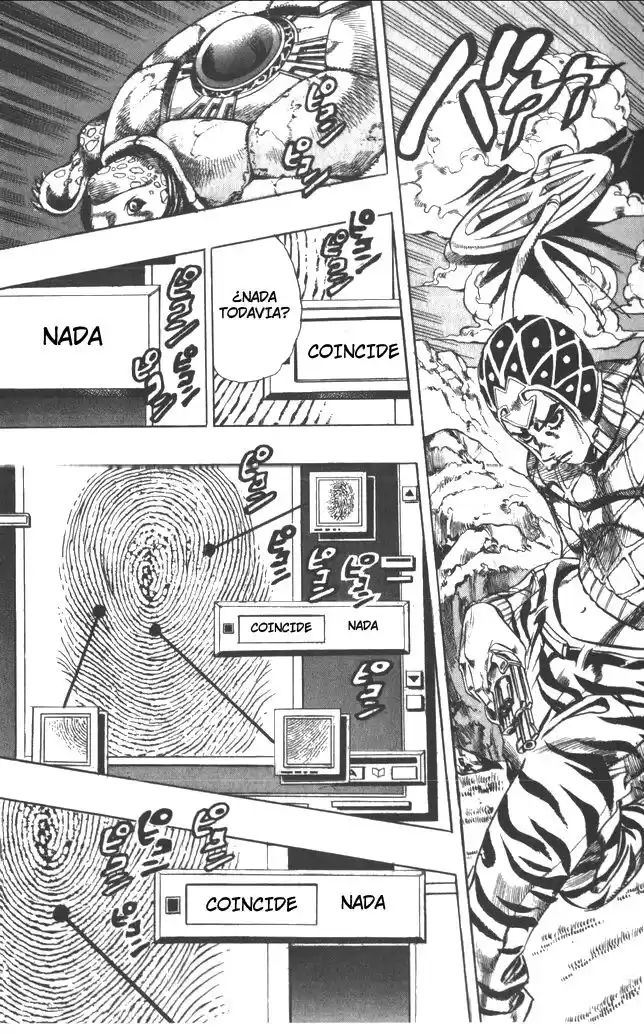 JoJo's Bizarre Adventure Parte 5: Vento Aureo Capitulo 112: ¡Pronto! En la línea, Parte 1 página 3