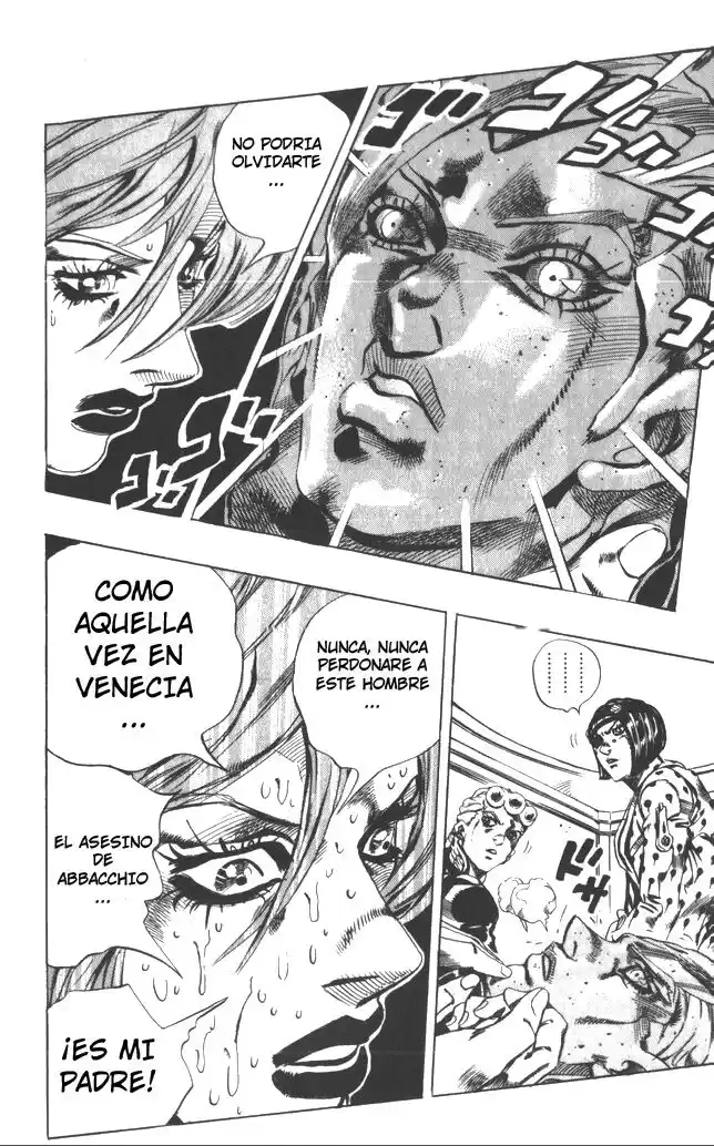 JoJo's Bizarre Adventure Parte 5: Vento Aureo Capitulo 112: ¡Pronto! En la línea, Parte 1 página 6