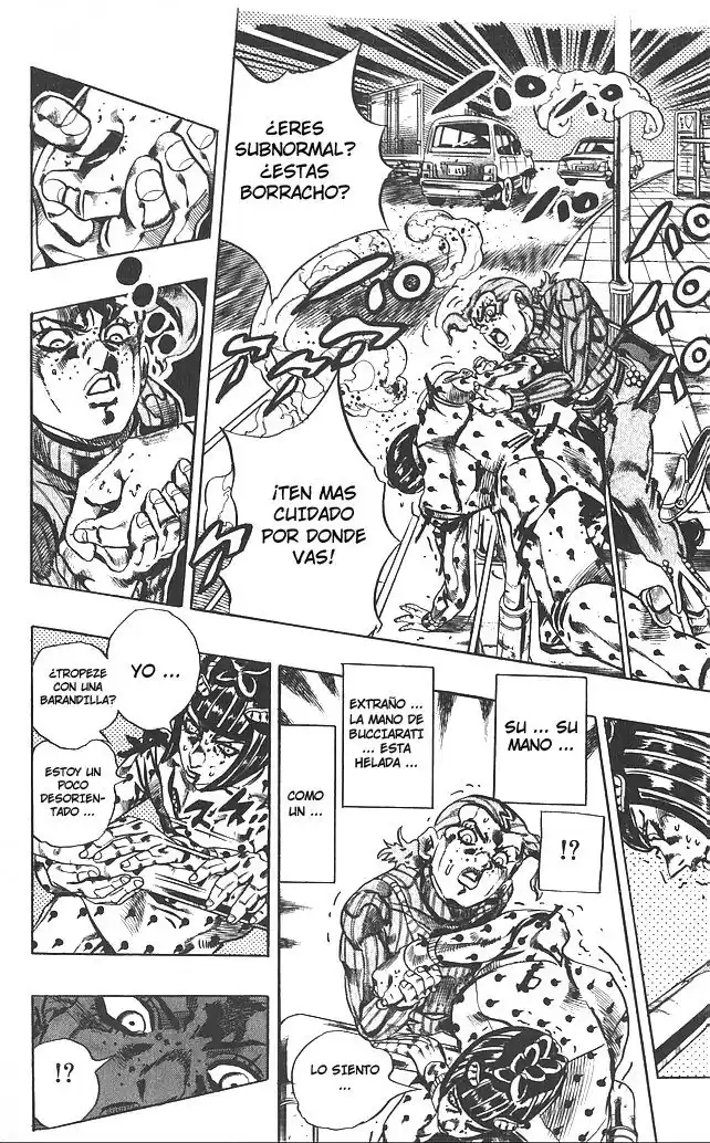 JoJo's Bizarre Adventure Parte 5: Vento Aureo Capitulo 129: Su Nombre es Diavolo, Parte 1 página 3