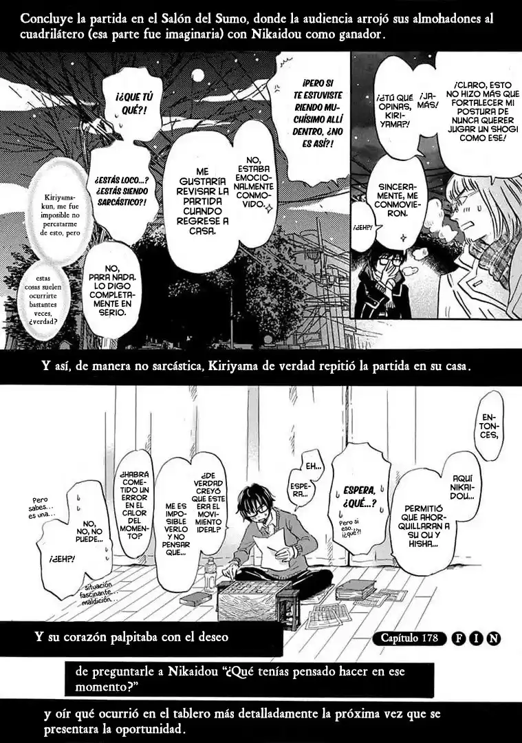 3-gatsu no Lion Capitulo 178 página 10