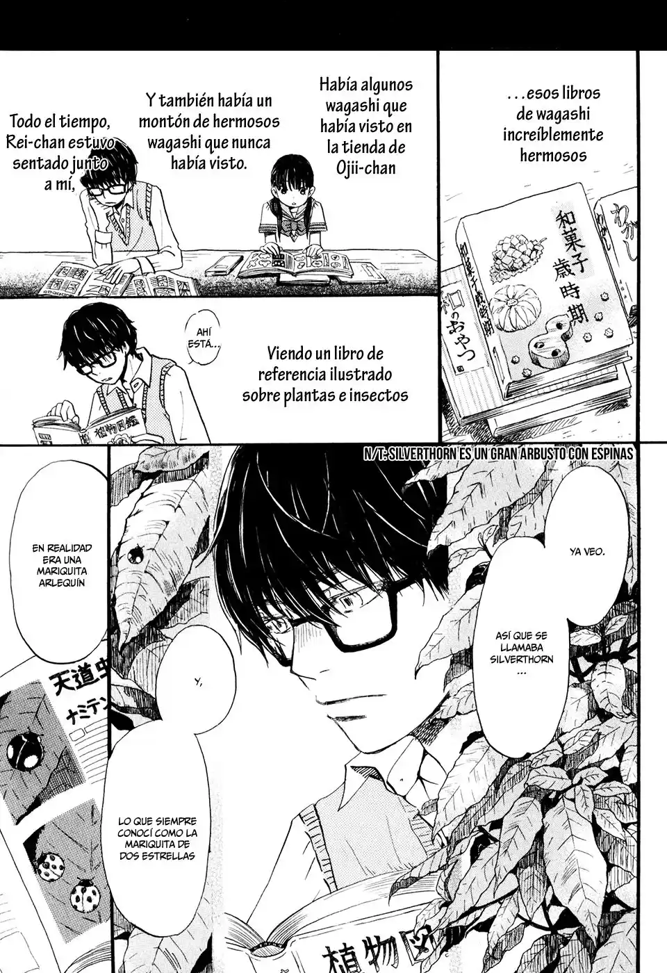 3-gatsu no Lion Capitulo 53: El arbusto de la mariquita III página 3