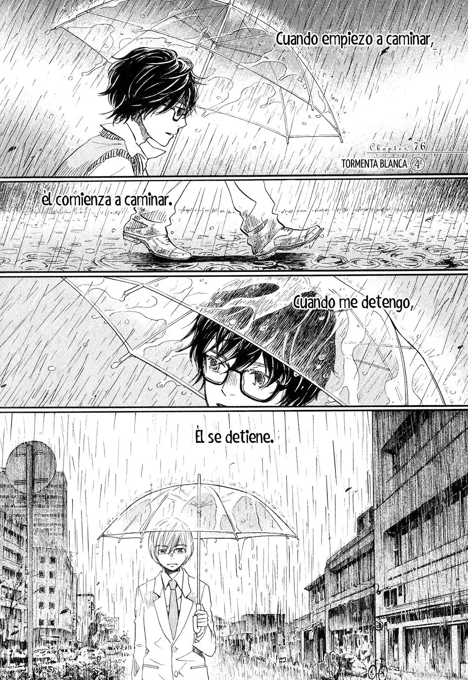 3-gatsu no Lion Capitulo 76: Tormenta blanca IV página 2