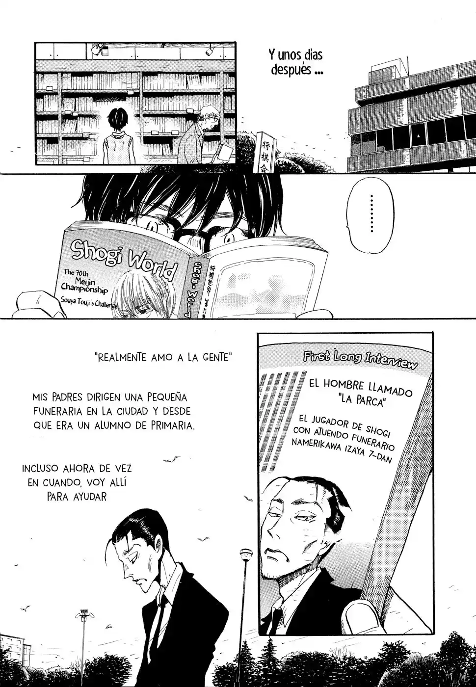 3-gatsu no Lion Capitulo 90: El hombre llamado la Parca página 14