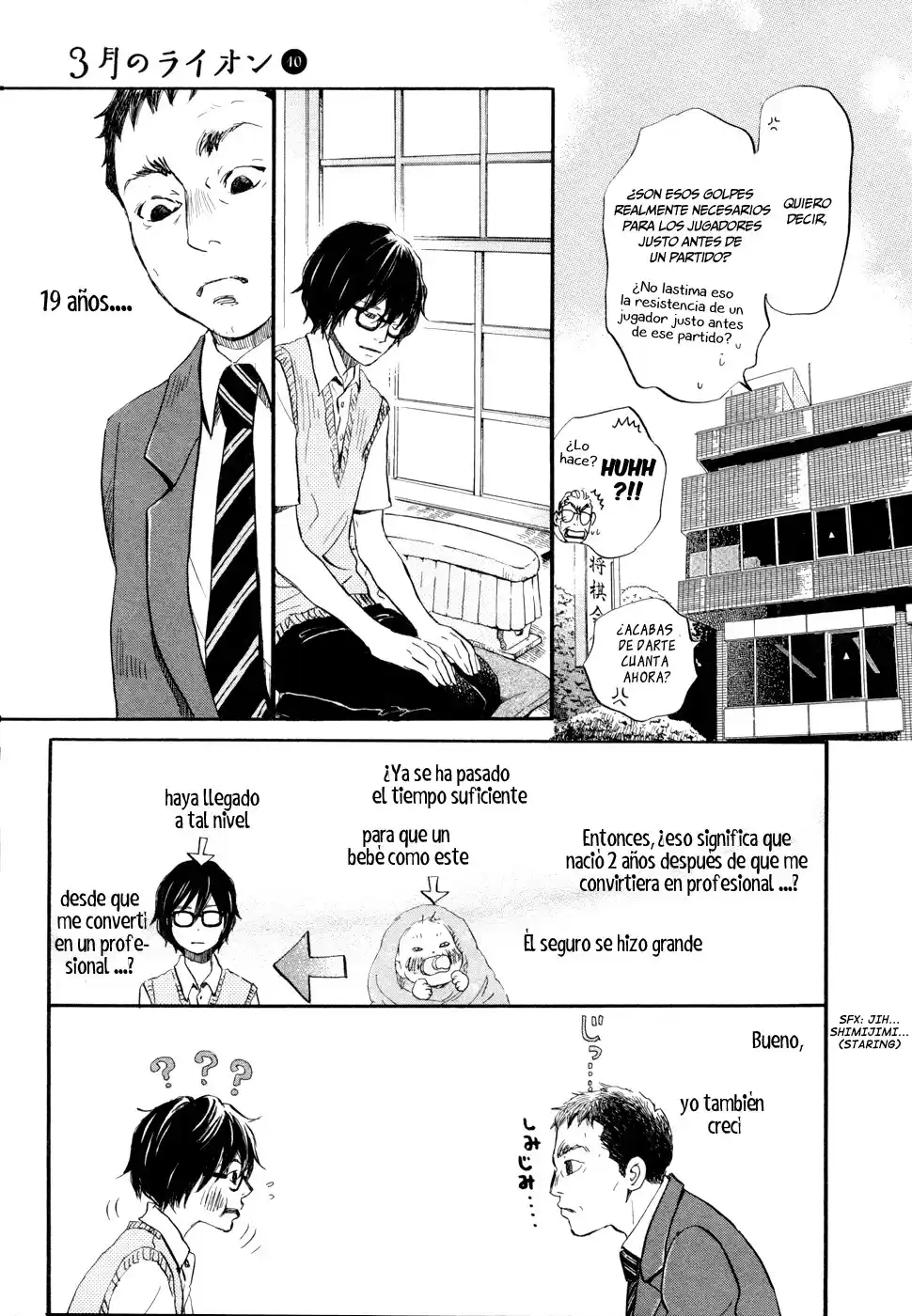 3-gatsu no Lion Capitulo 100: Hombre que nada I página 10