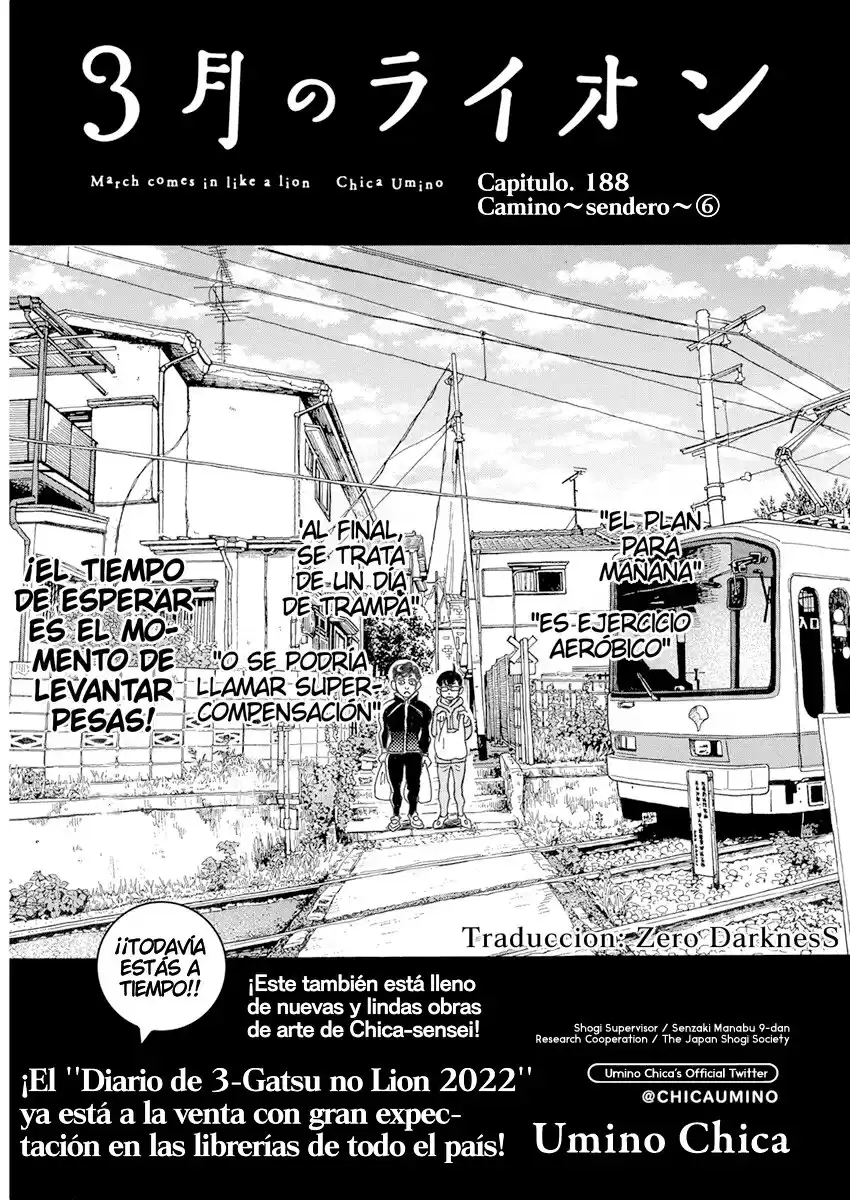 3-gatsu no Lion Capitulo 188: Camino~sendero~6 página 1