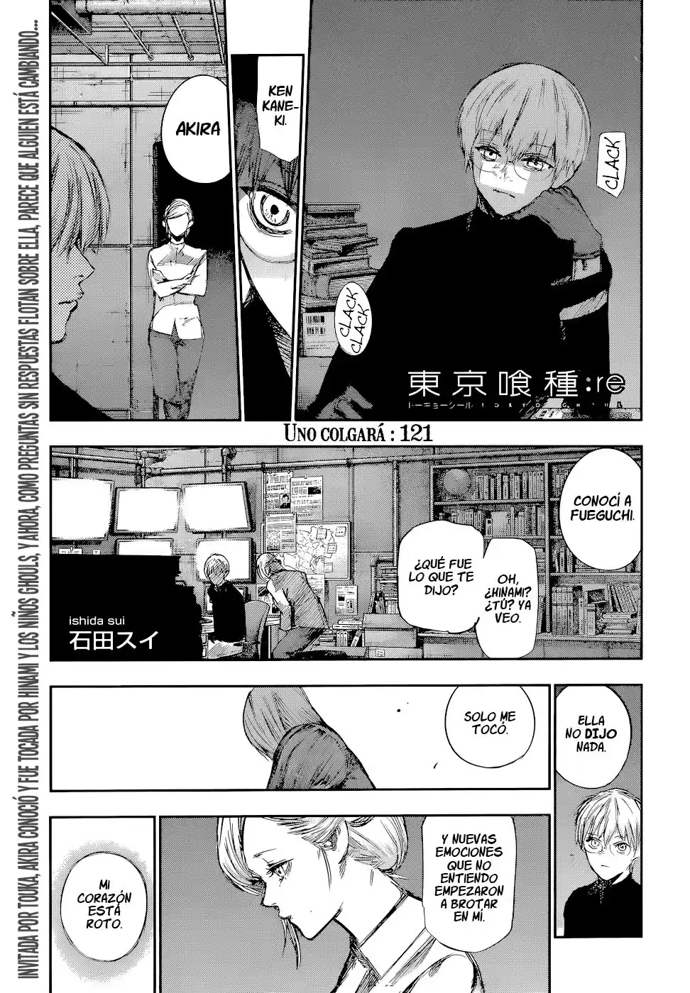 Tokyo Ghoul:re Capitulo 121: Uno colgará página 2