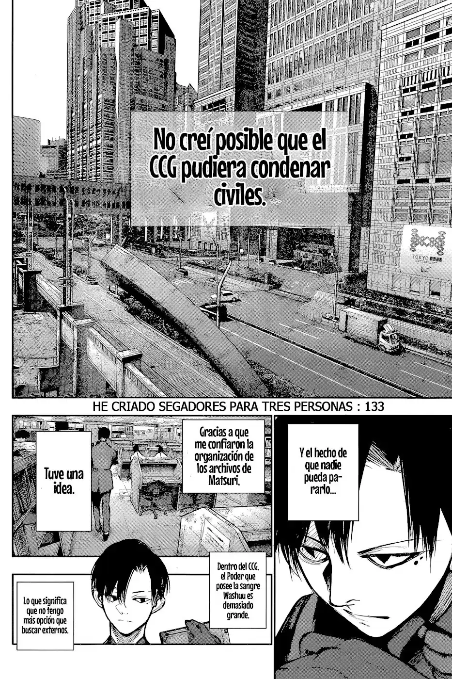 Tokyo Ghoul:re Capitulo 133 página 5