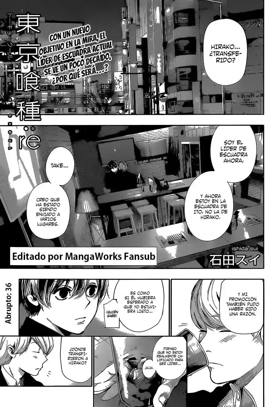 Tokyo Ghoul:re Capitulo 36: Abrupto página 3