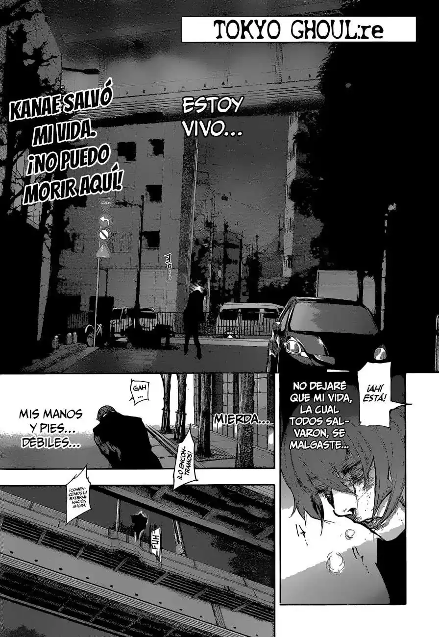 Tokyo Ghoul:re Capitulo 58: Alegremente débil página 4