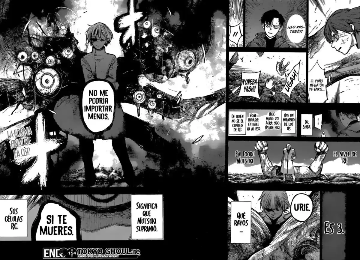 Tokyo Ghoul:re Capitulo 154: Huella página 19