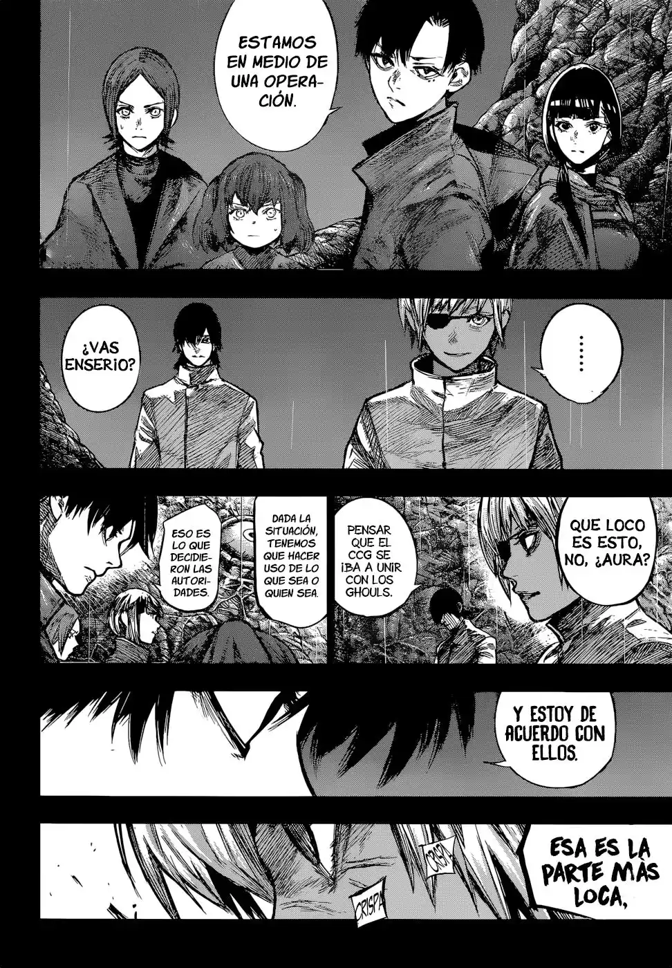 Tokyo Ghoul:re Capitulo 154: Huella página 3