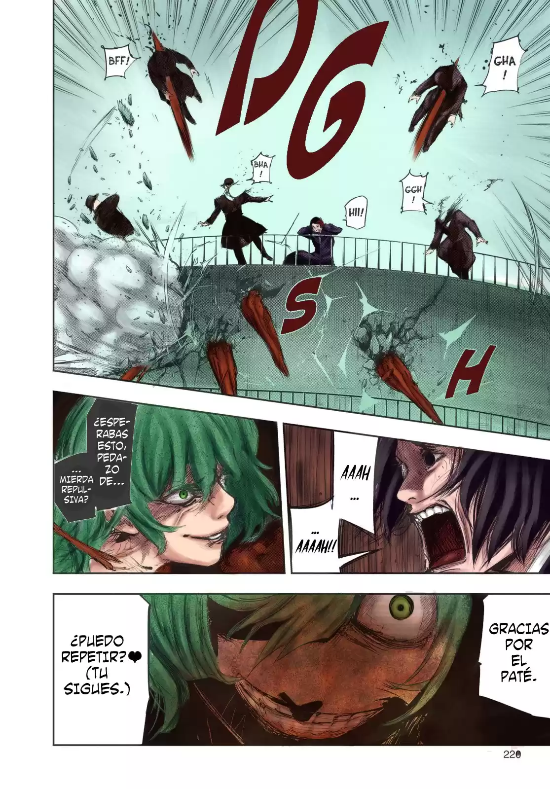 Tokyo Ghoul:re Capitulo 75.5: A color página 6