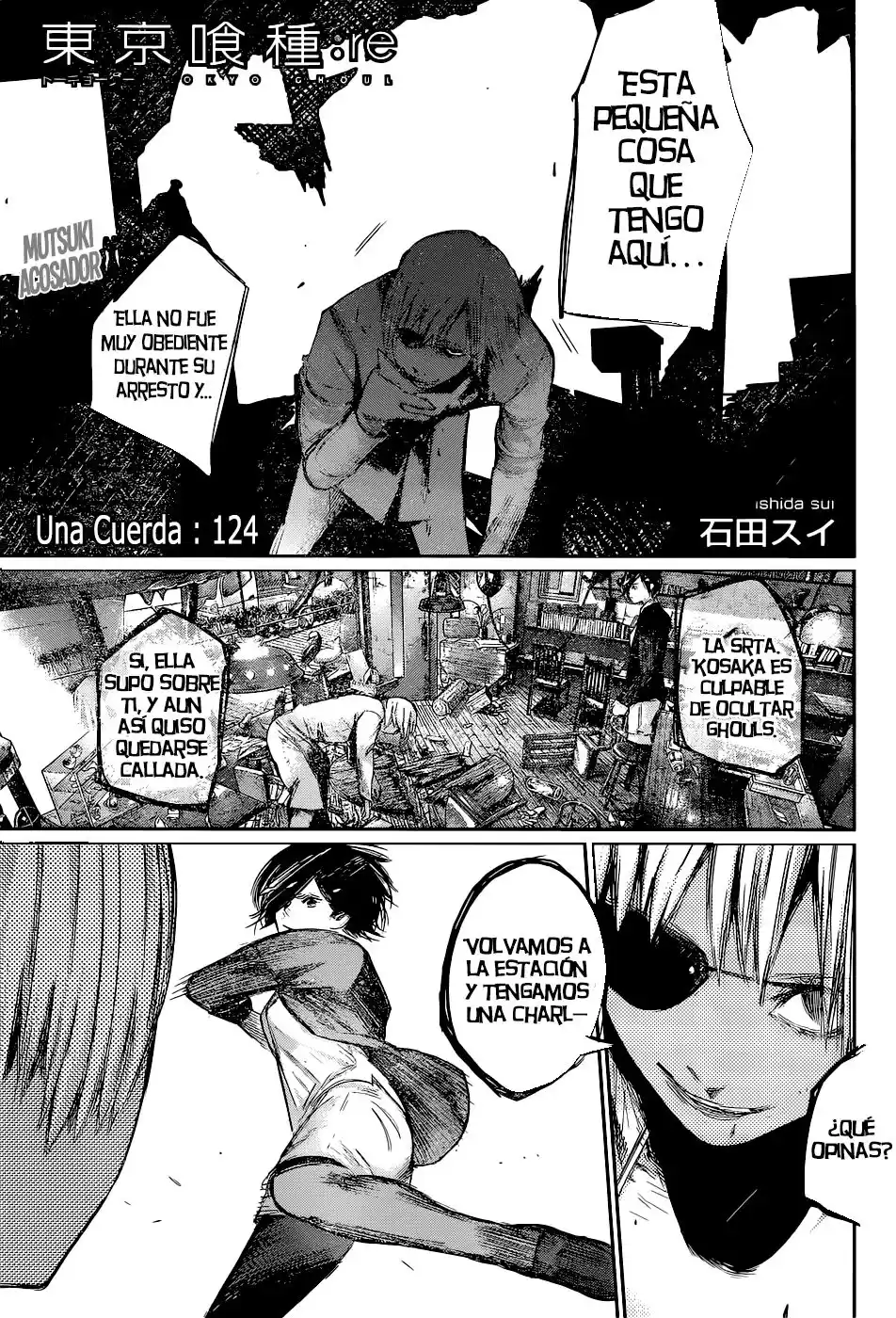 Tokyo Ghoul:re Capitulo 124: Una cuerda página 2