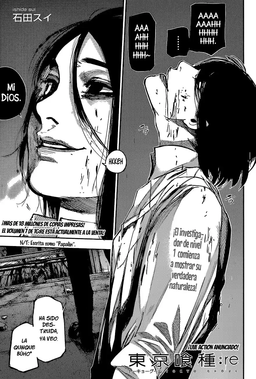 Tokyo Ghoul:re Capitulo 82: Dame tu corazón página 2