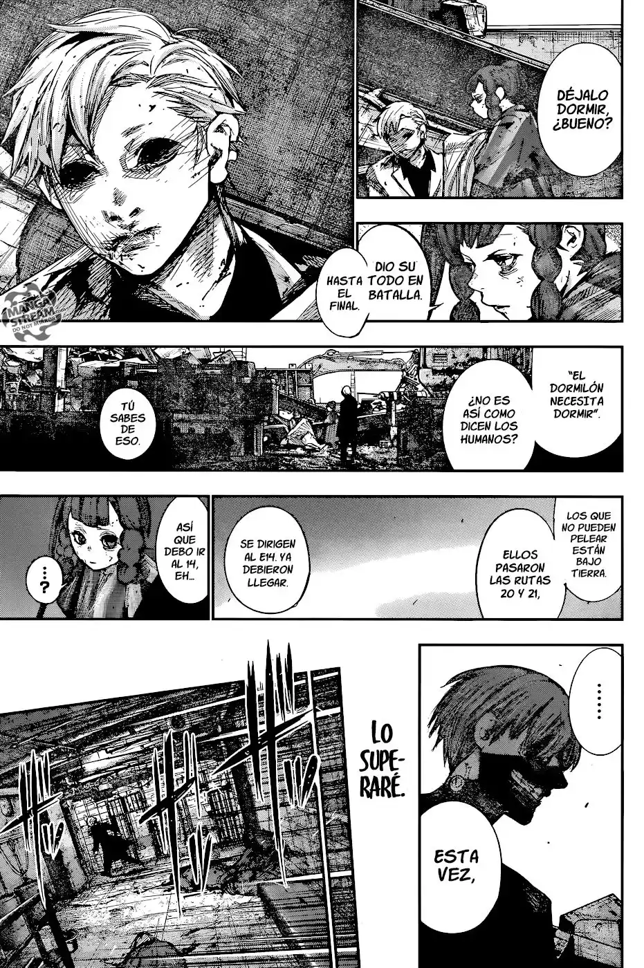 Tokyo Ghoul:re Capitulo 143: Editado por OwlMangaworks página 4