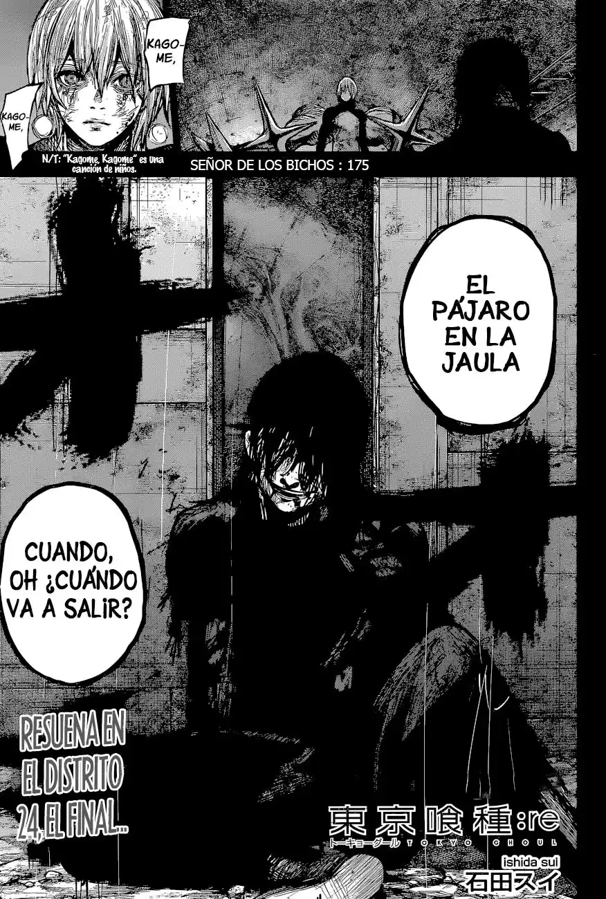 Tokyo Ghoul:re Capitulo 175: Señor de Los Bichos página 2