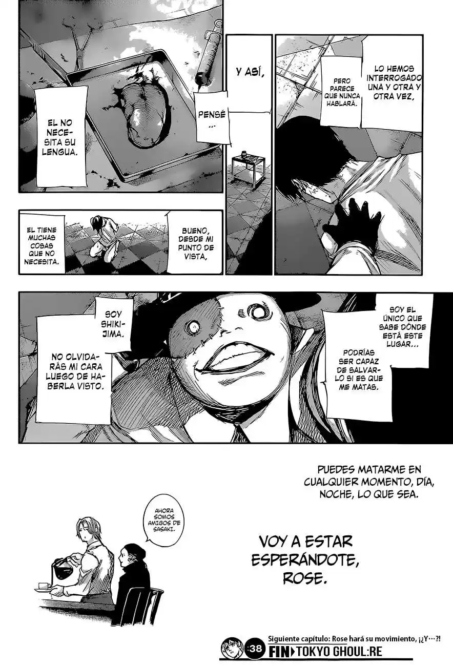 Tokyo Ghoul:re Capitulo 38: Una cierta M página 20