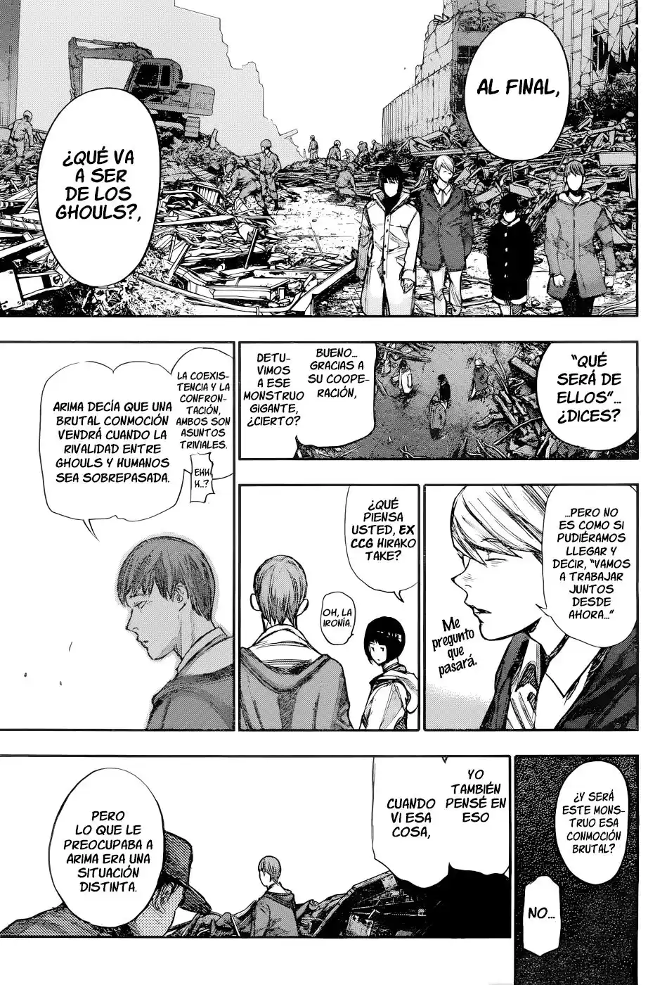 Tokyo Ghoul:re Capitulo 162: Sosteniendo una granada página 14