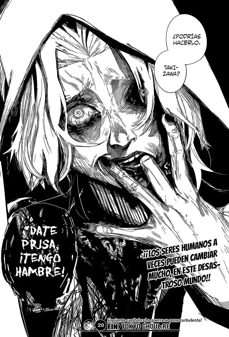 Tokyo Ghoul:re Capitulo 20: Movimiento Rotatorio página 19