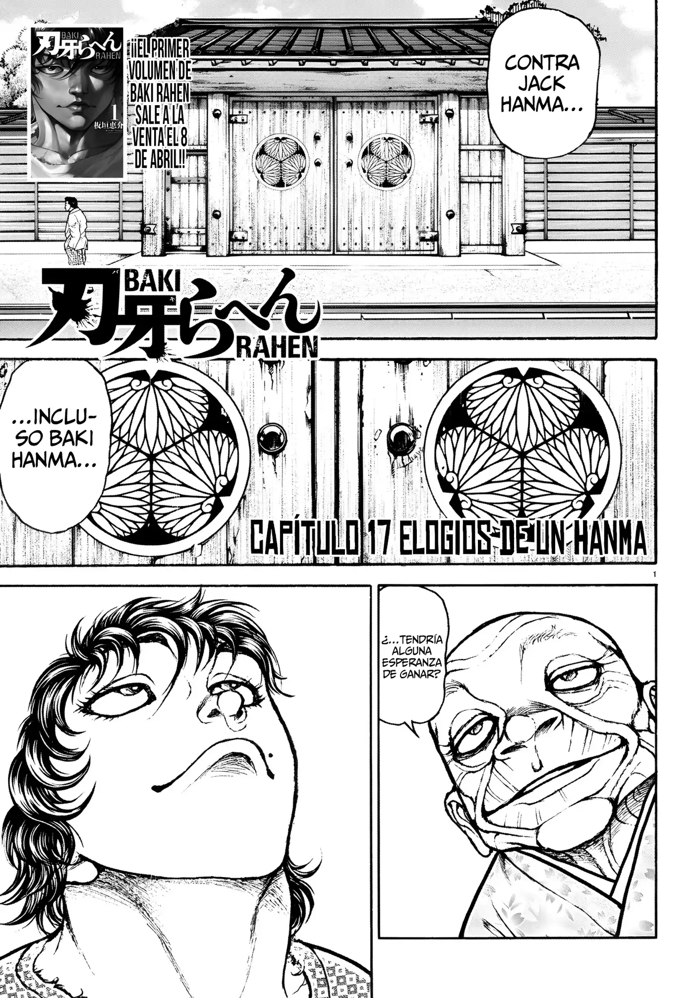 BAKI RAHEN Capitulo 17 página 1