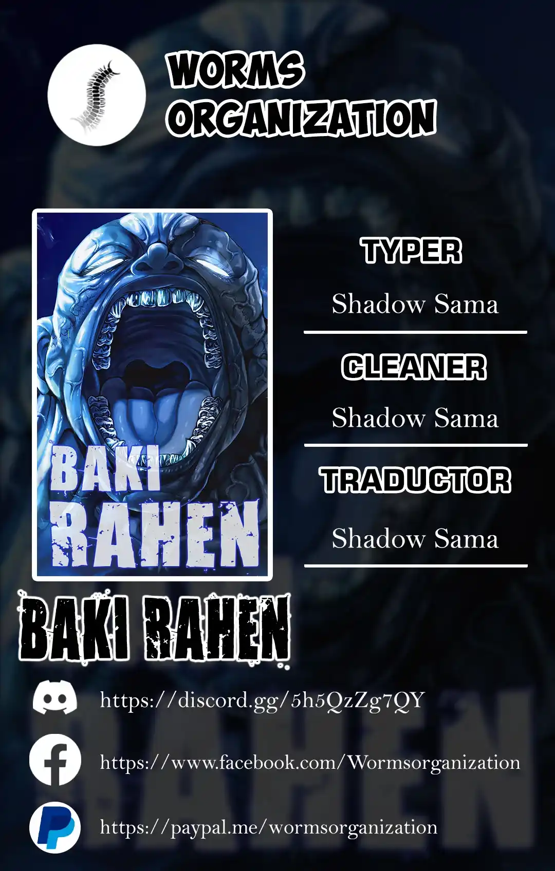 BAKI RAHEN Capitulo 5: Un buen aspecto página 1