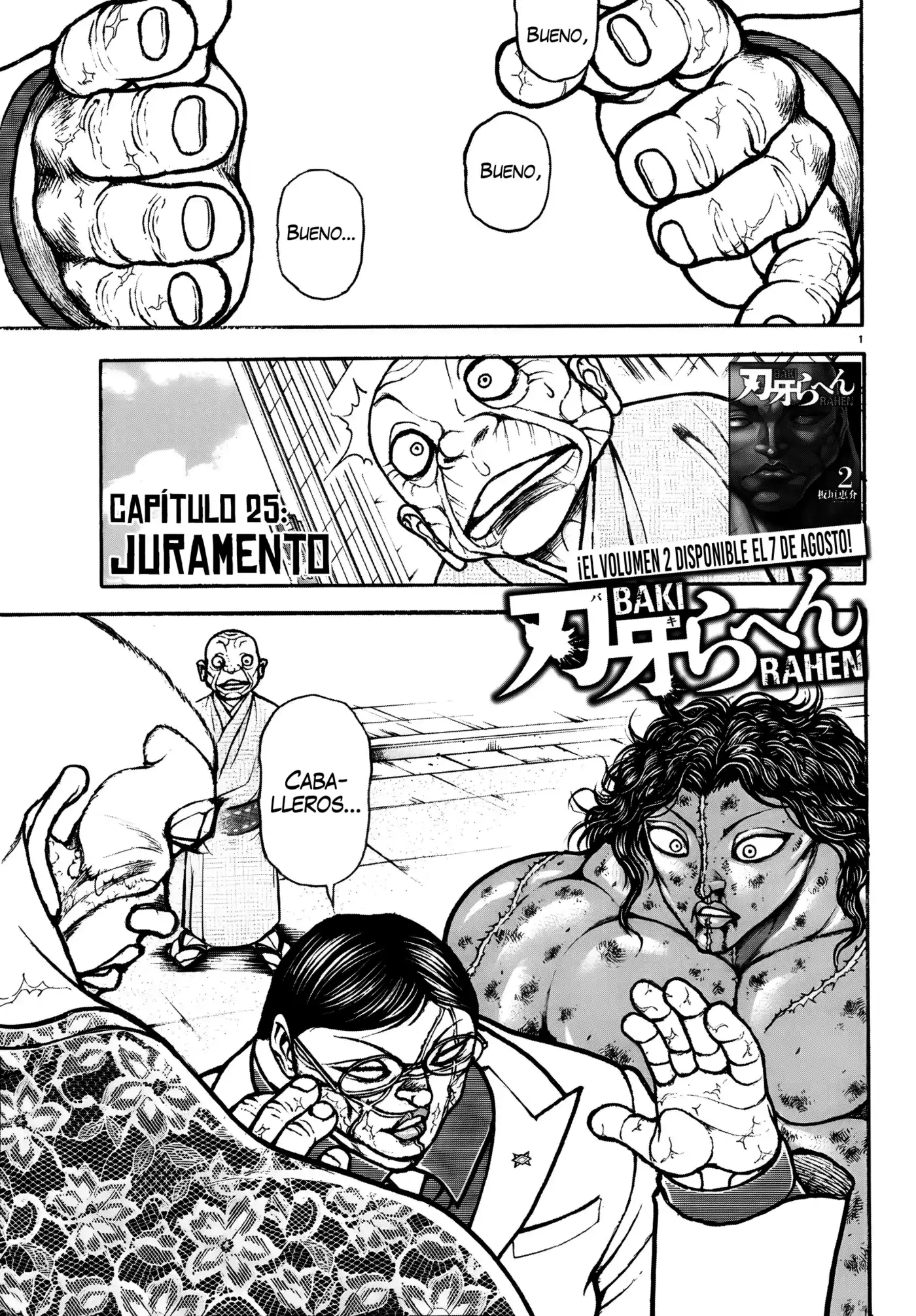 BAKI RAHEN Capitulo 25 página 1