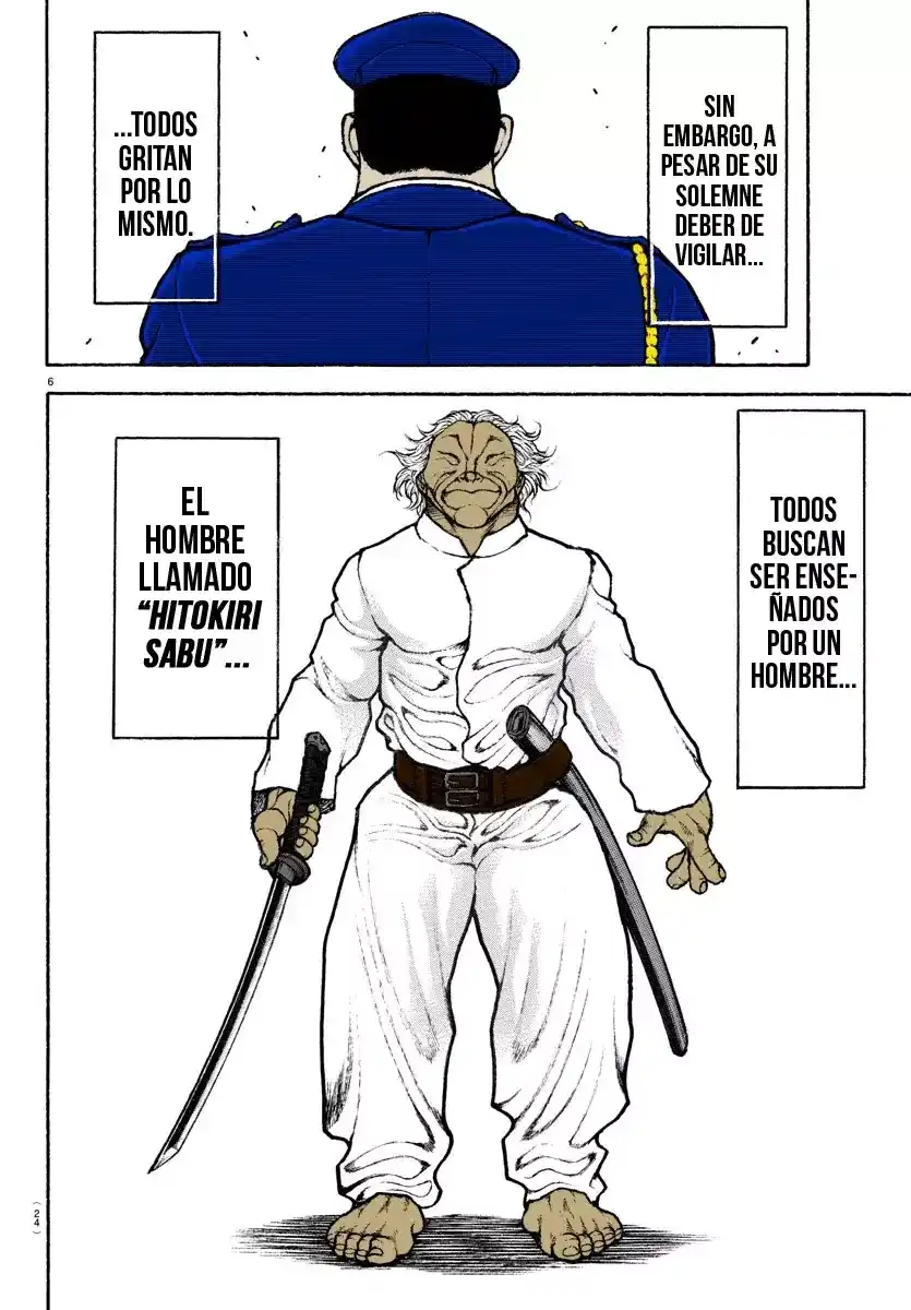 BAKI RAHEN Capitulo 1.5: colmillo y espada página 7