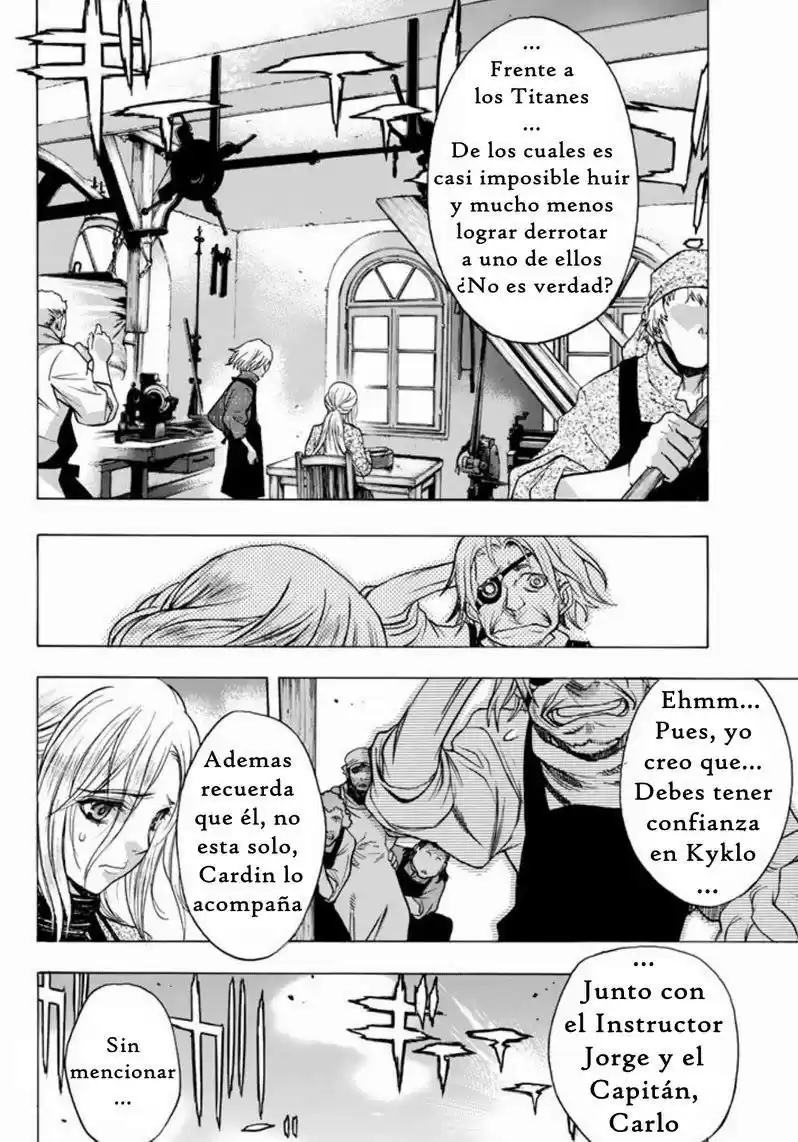 Shingeki no Kyojin: Before the Fall (Antes de la caída) Capitulo 25: Antes de la Tormenta página 5