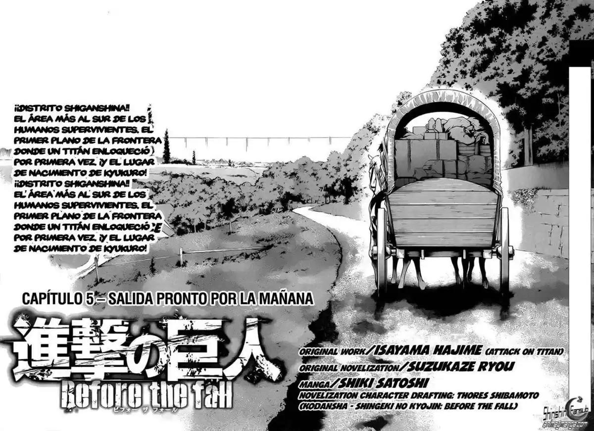 Shingeki no Kyojin: Before the Fall (Antes de la caída) Capitulo 5 página 4