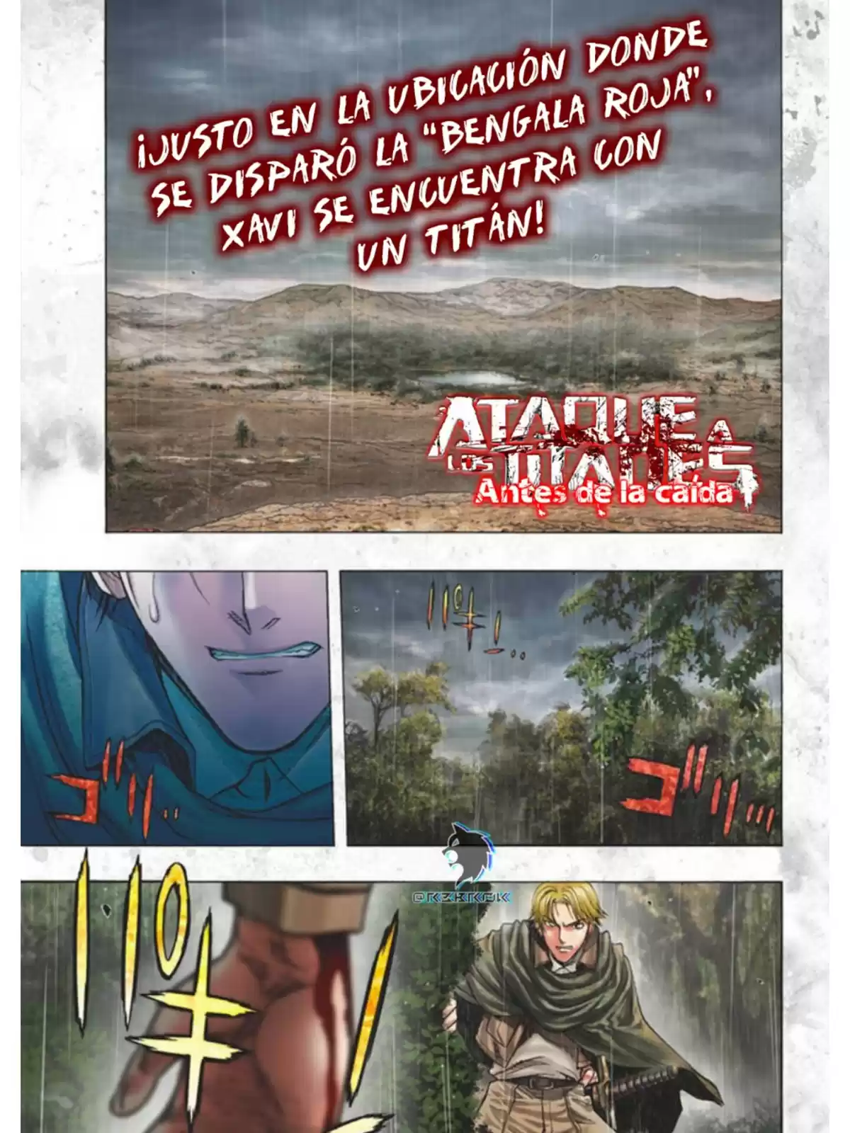 Shingeki no Kyojin: Before the Fall (Antes de la caída) Capitulo 61 página 3