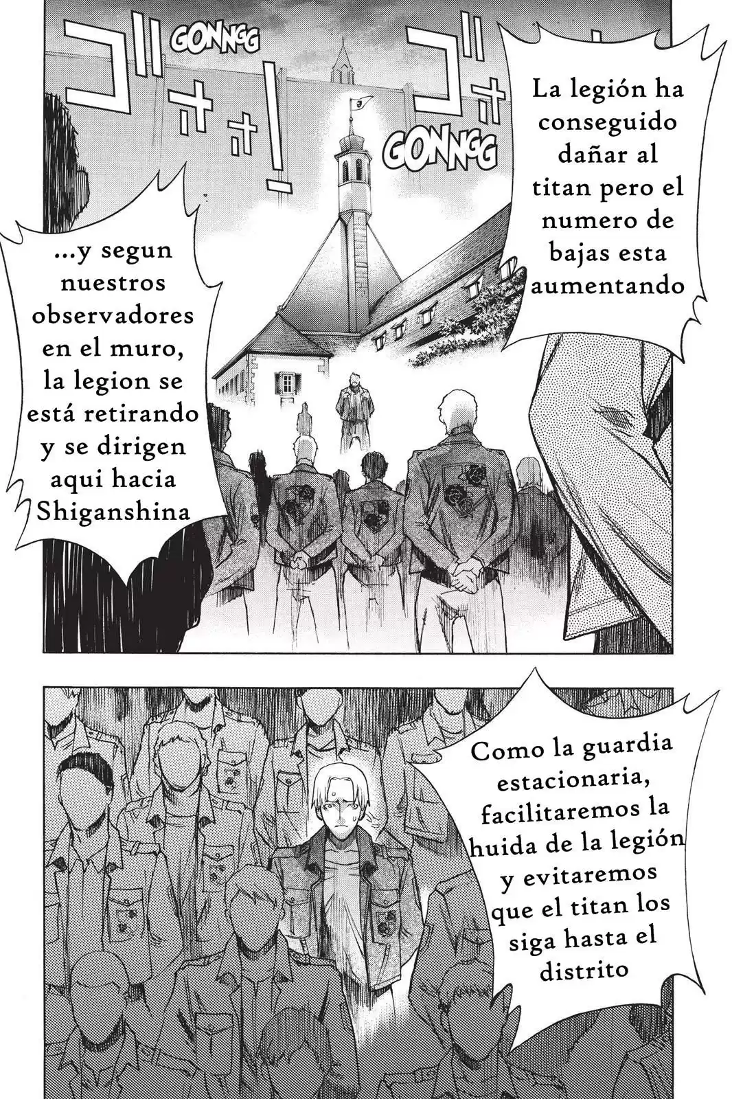 Shingeki no Kyojin: Before the Fall (Antes de la caída) Capitulo 20.05: La primer misión del recluta página 2