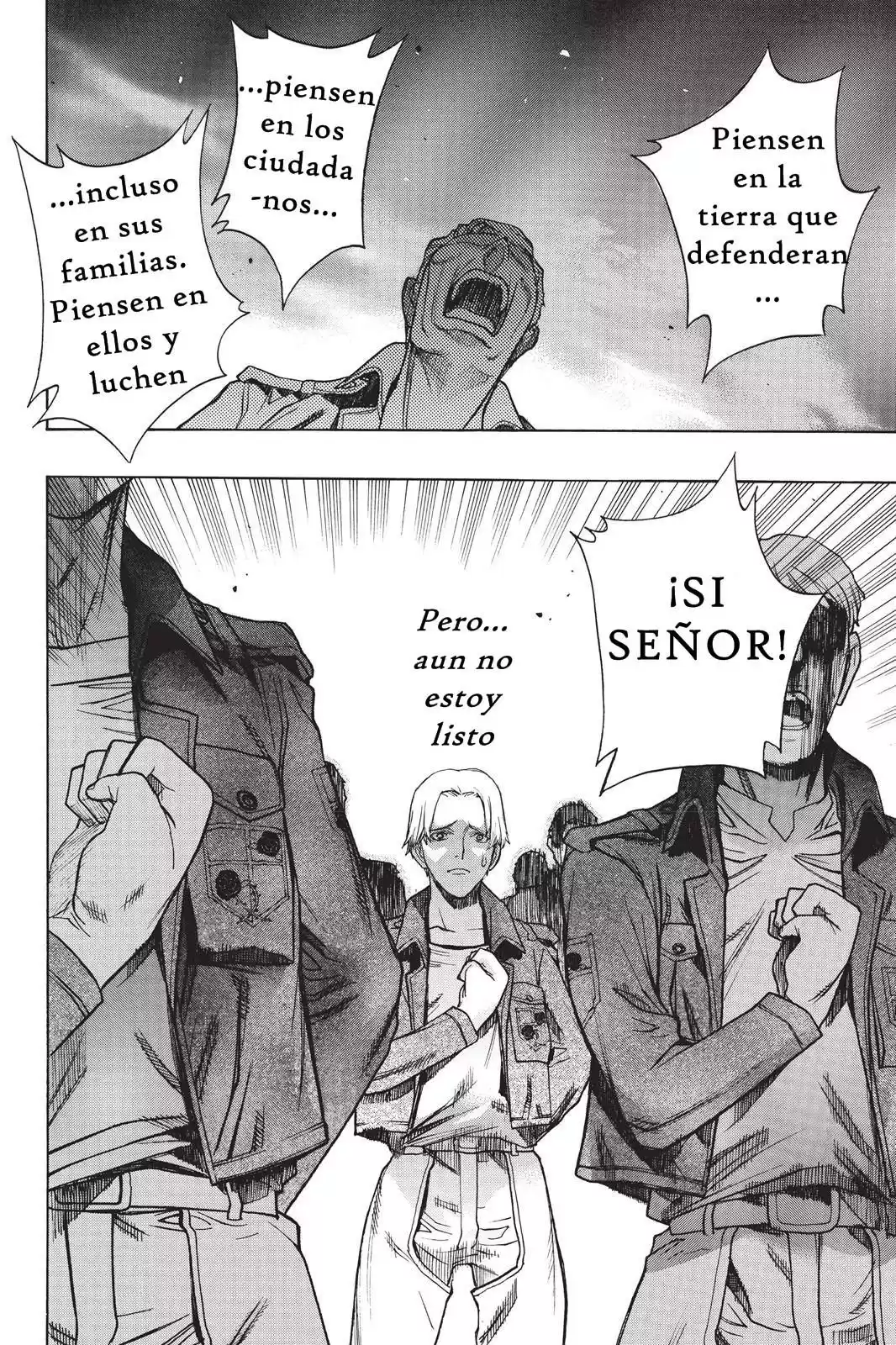 Shingeki no Kyojin: Before the Fall (Antes de la caída) Capitulo 20.05: La primer misión del recluta página 4