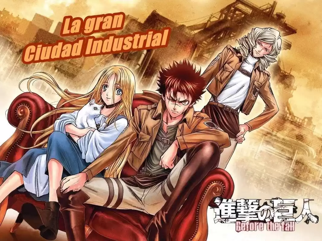 Shingeki no Kyojin: Before the Fall (Antes de la caída) Capitulo 14: Visitantes en la Ciudad Industrial página 2