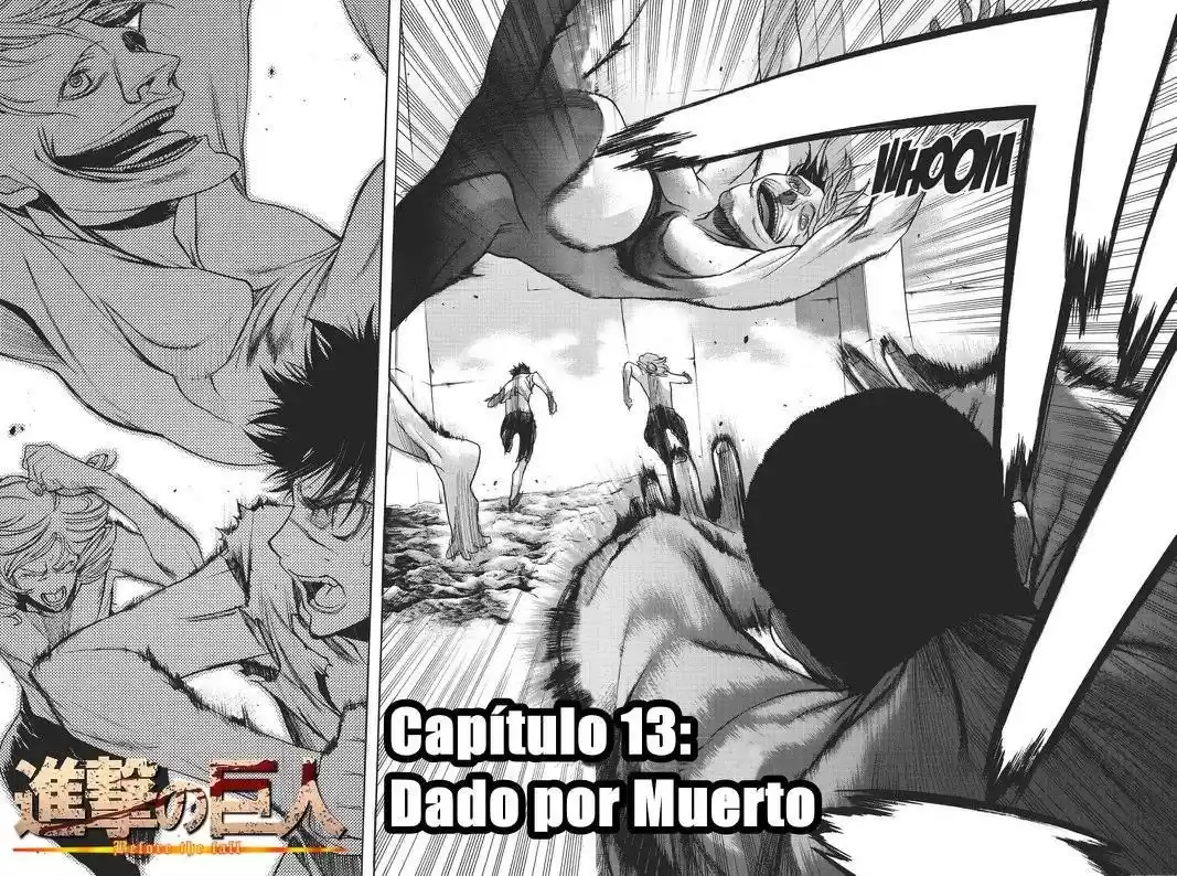 Shingeki no Kyojin: Before the Fall (Antes de la caída) Capitulo 13: Dado por Muerto página 2