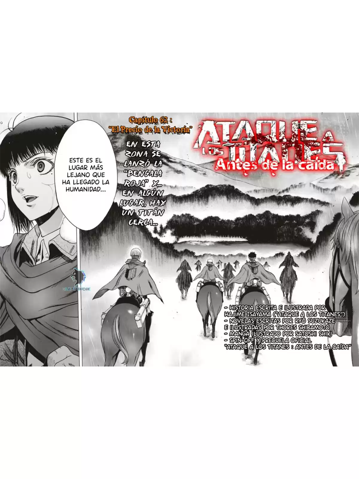 Shingeki no Kyojin: Before the Fall (Antes de la caída) Capitulo 62 página 2