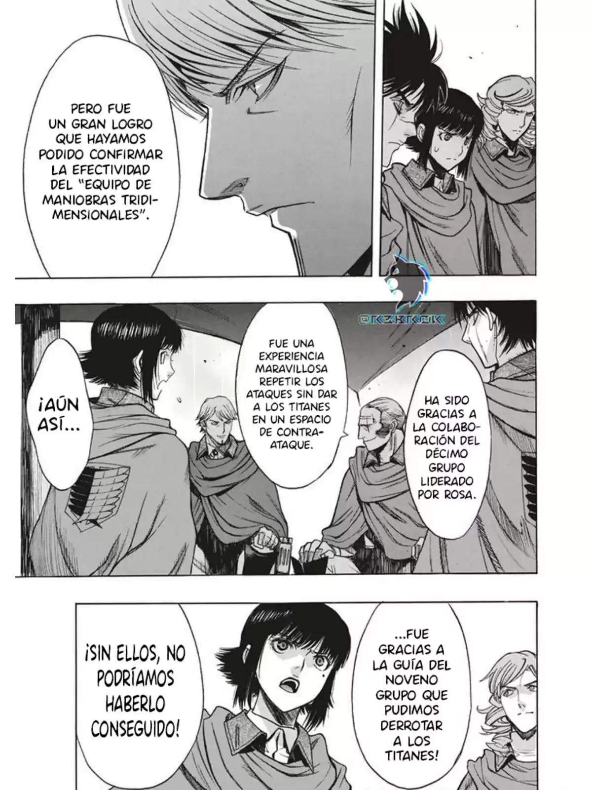 Shingeki no Kyojin: Before the Fall (Antes de la caída) Capitulo 63 página 3