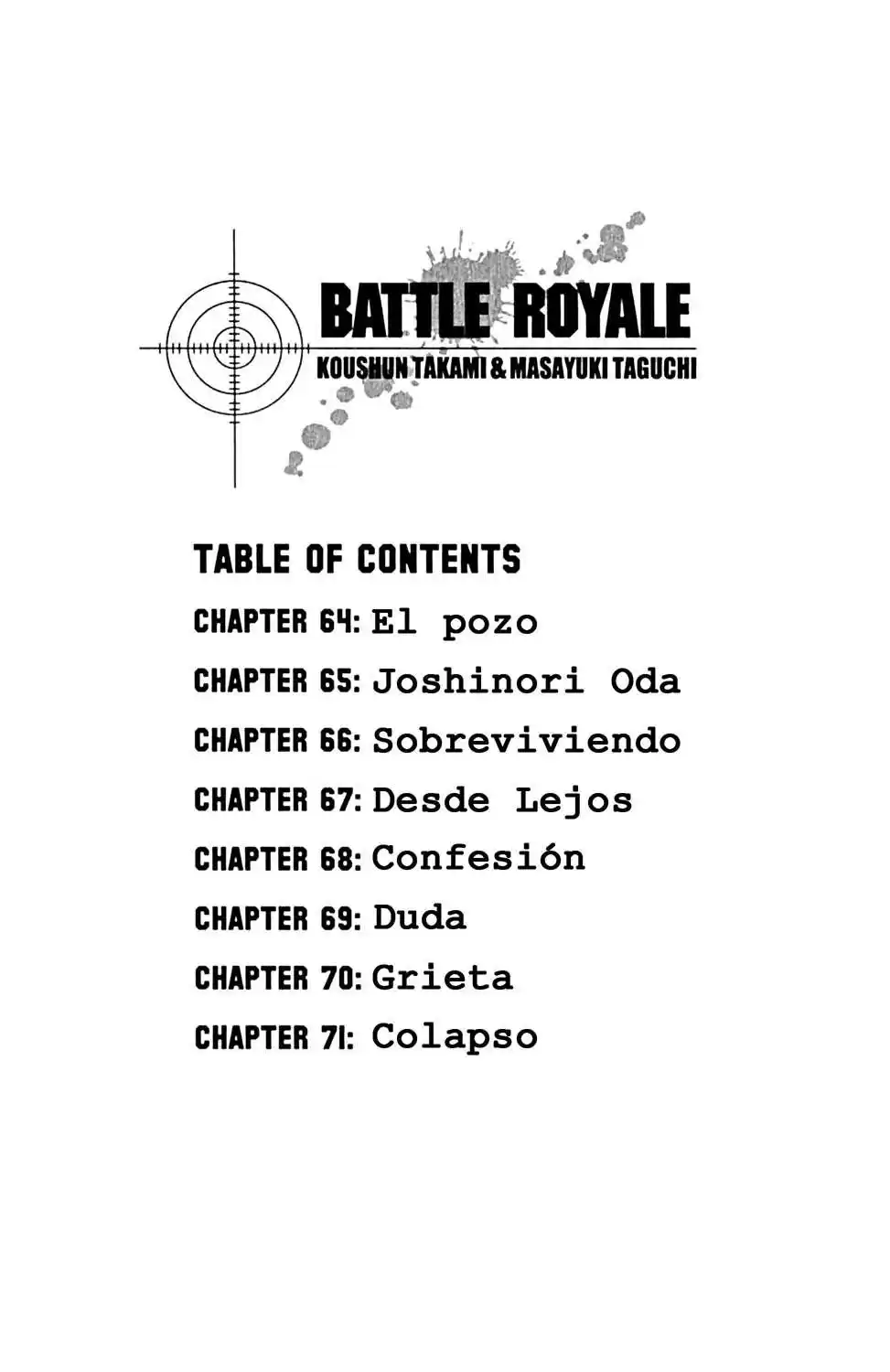 Battle Royale Capitulo 64 página 8