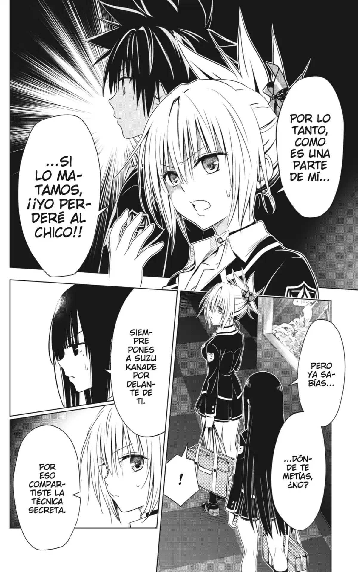 Ayakashi Triangle Capitulo 130: El sujetador de Matsuri y la decisión de Suzu página 4