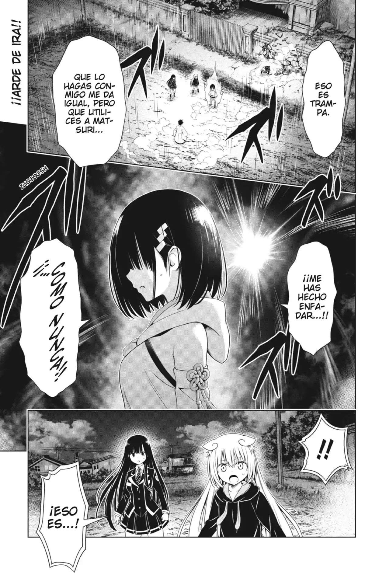 Ayakashi Triangle Capitulo 136: Suzu se enfurece página 3