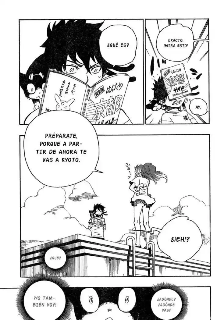 Ao no Exorcist Capitulo 17 página 3