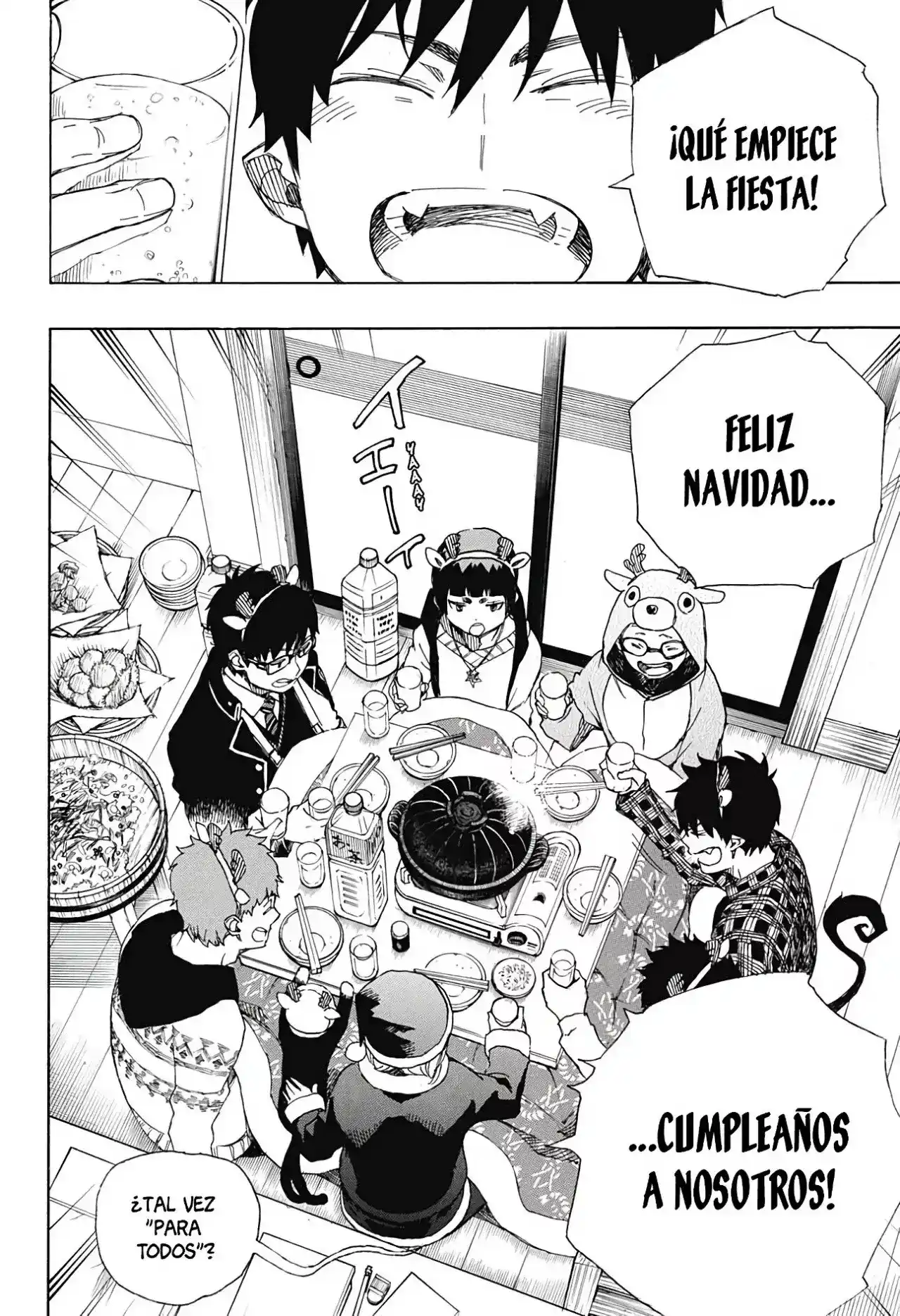 Ao no Exorcist Capitulo 89: Nuestros Cumpleaños página 12