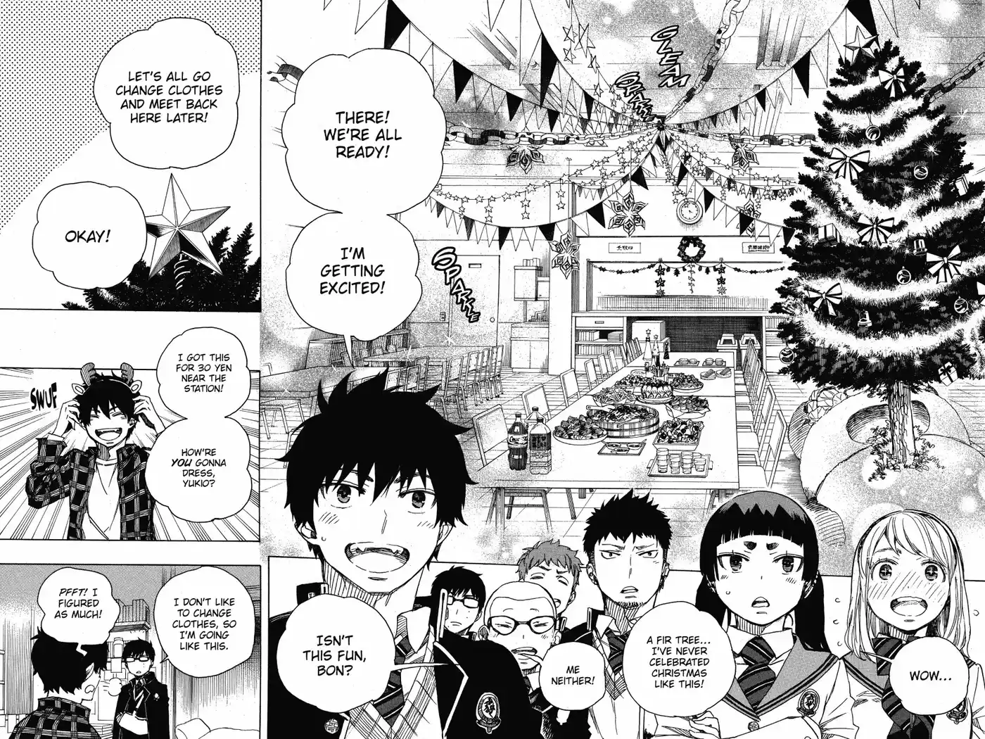 Ao no Exorcist Capitulo 89: Nuestros Cumpleaños página 3